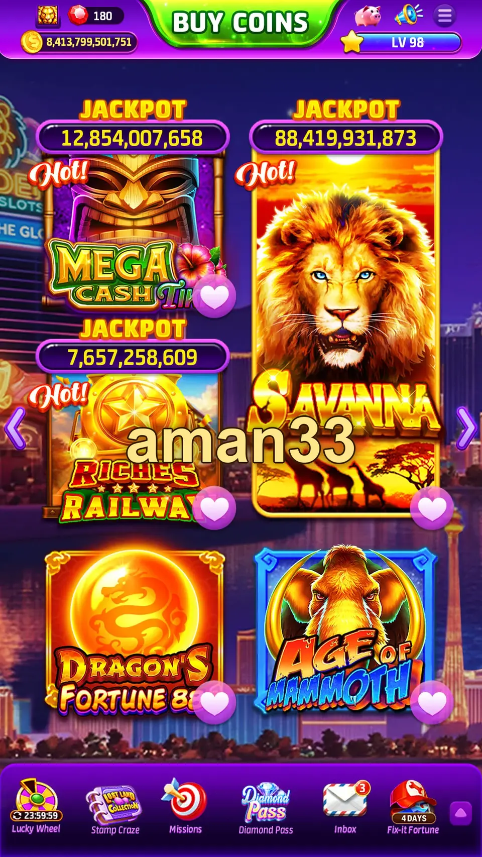 aman33 Tangkapan Layar Resmi APK